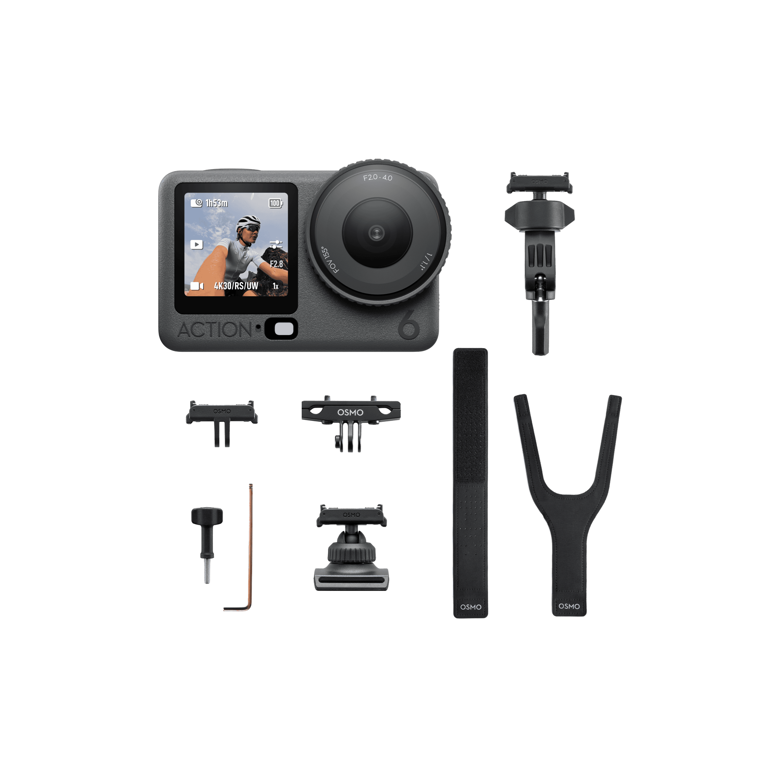 Osmo Action 6 로드 사이클링 콤보