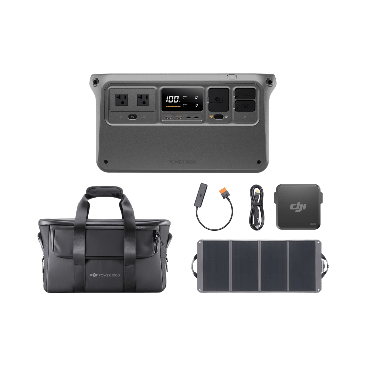 DJI Power 1000 Solar/Car Recharging Combo