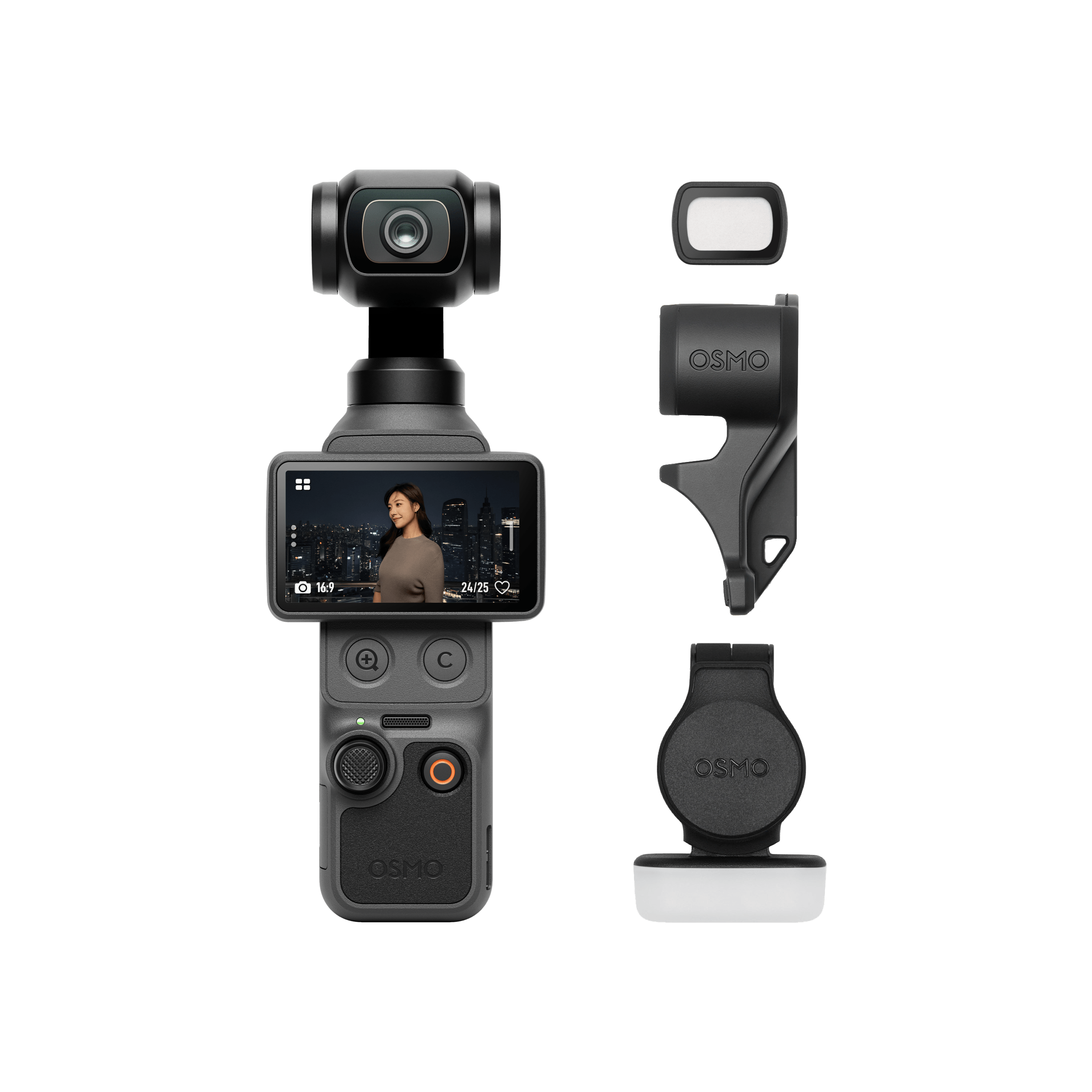 Osmo Pocket 4 글로우 인물 촬영 콤보