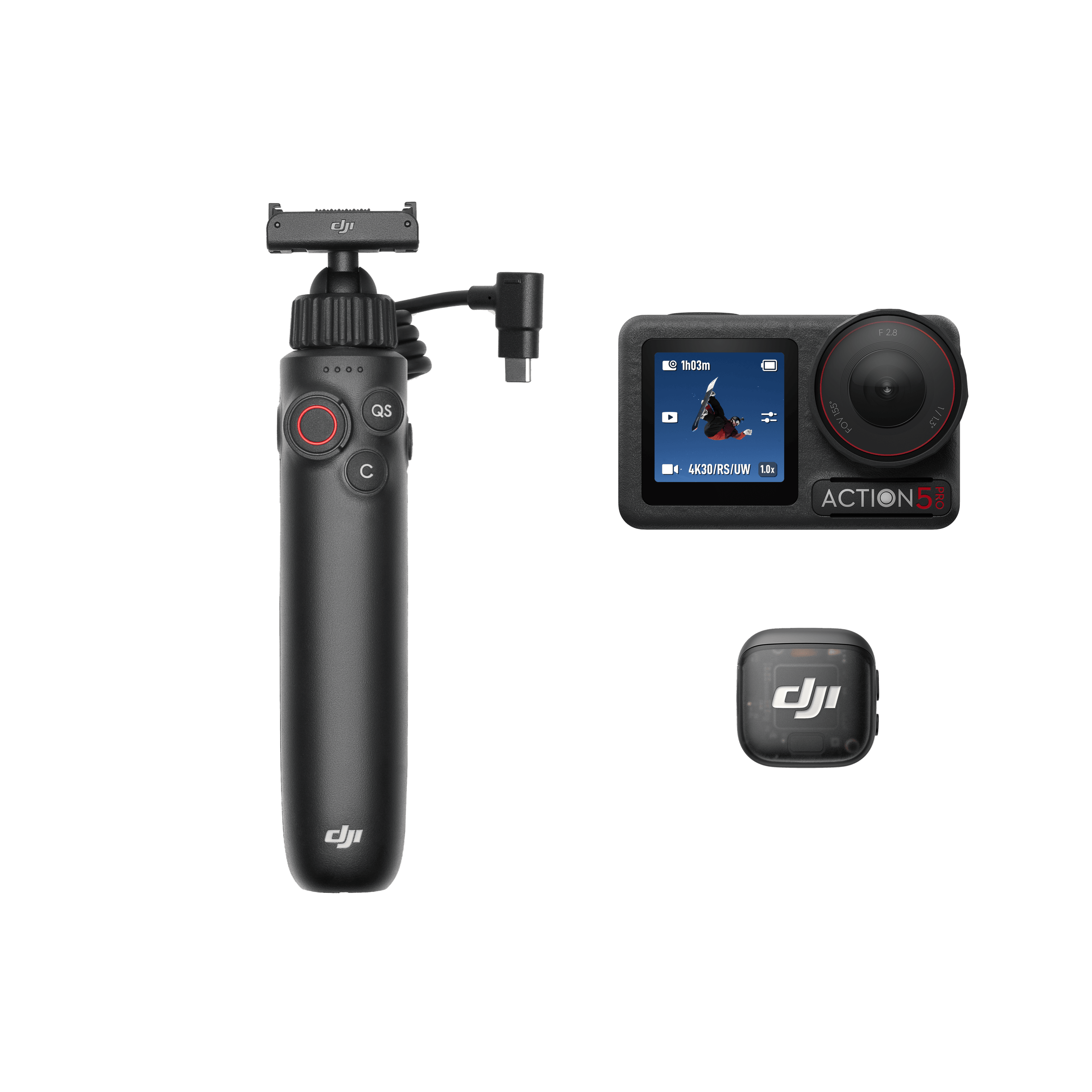 Osmo Action 5 Pro 브이로그 콤보 (DJI Mic 3 송신기)