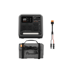DJI Power 1000 Mini + 100 瓦折叠太阳能板充电套装