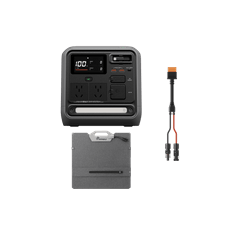 DJI Power 1000 Mini 200W折りたたみ式ソーラーパネルコンボ