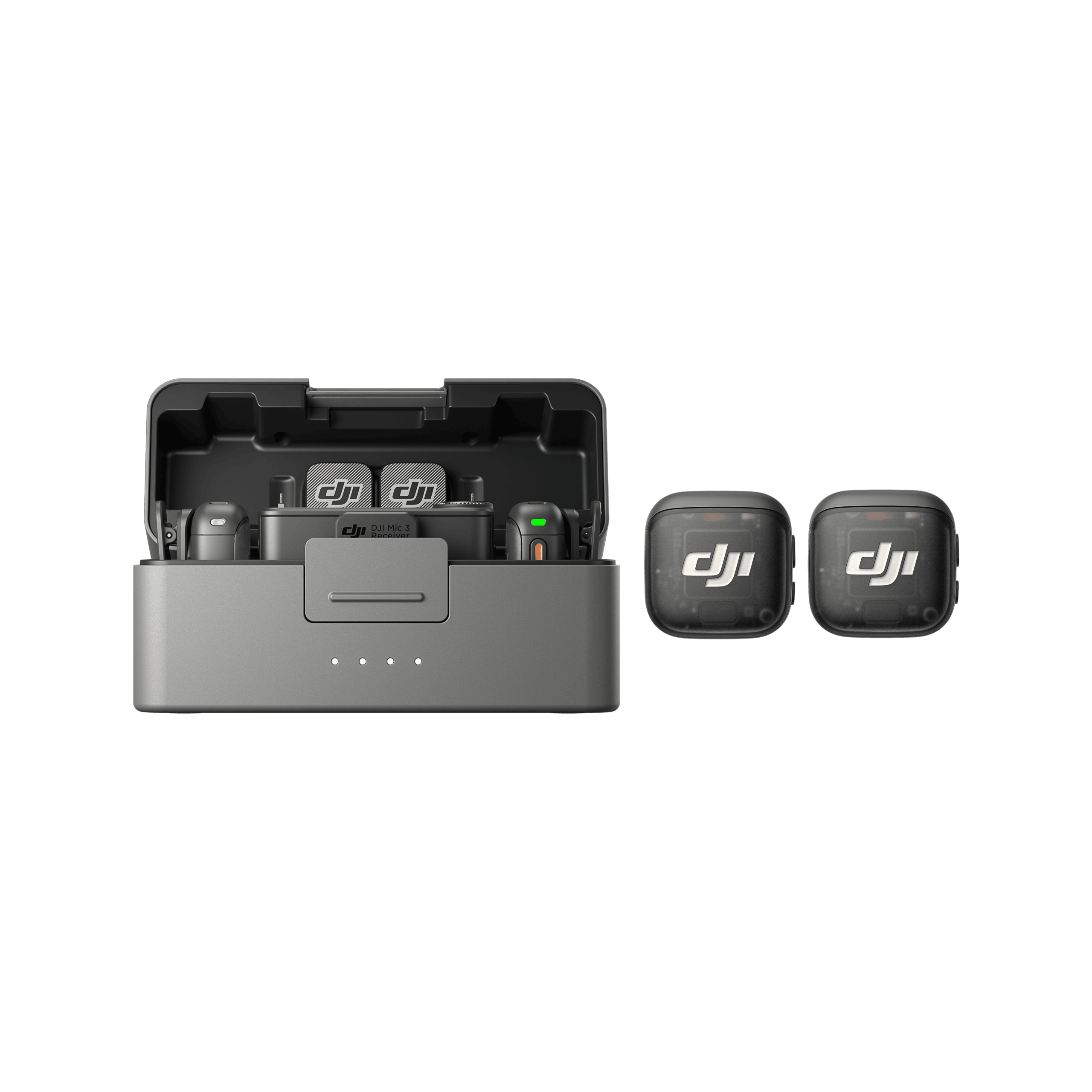 DJI Mic 3 (4 TX + 1 RX + 충전 케이스)