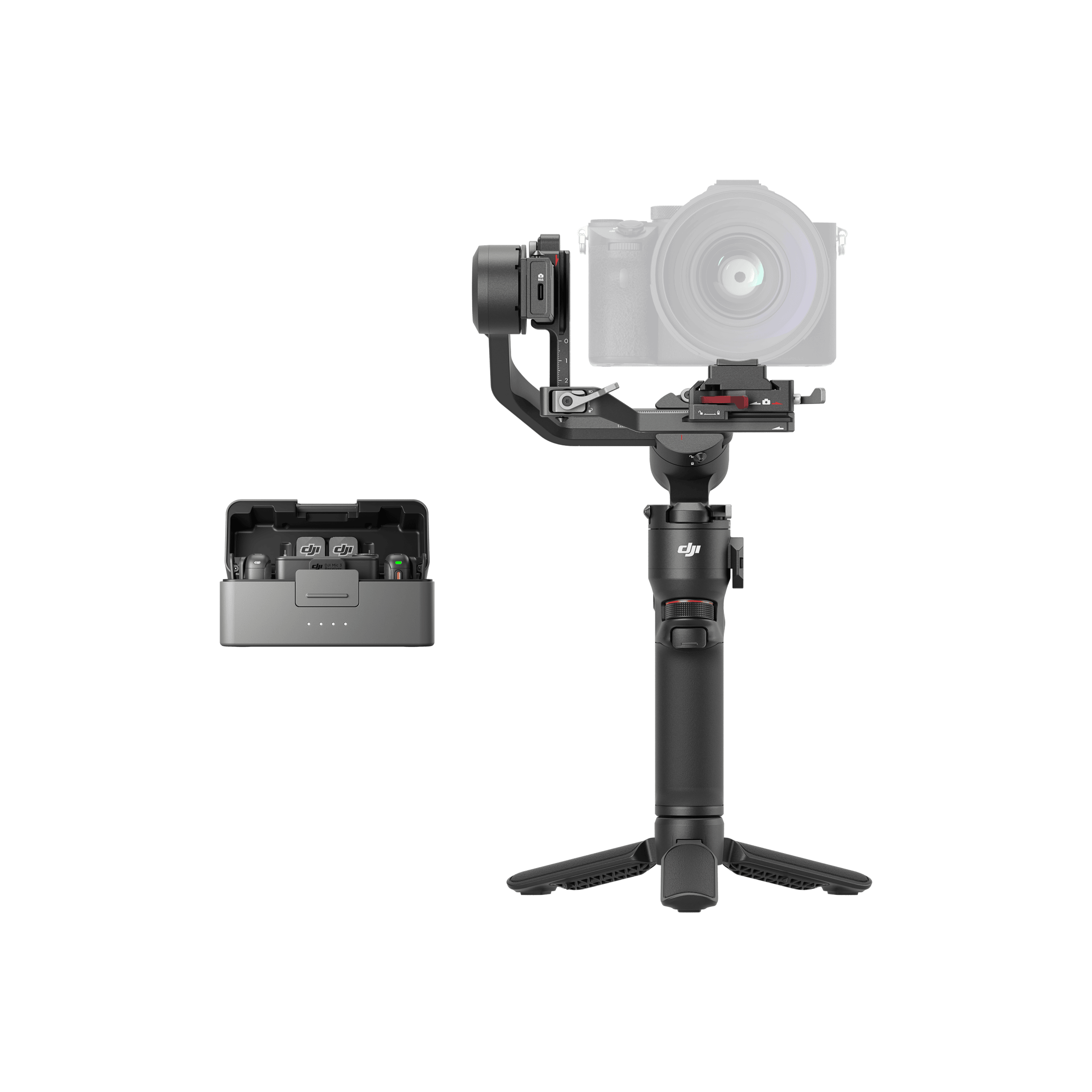 DJI RS 3 Mini 크리에이터 콤보 (DJI Mic 3, 2 TX + 1 RX + 충전 케이스)