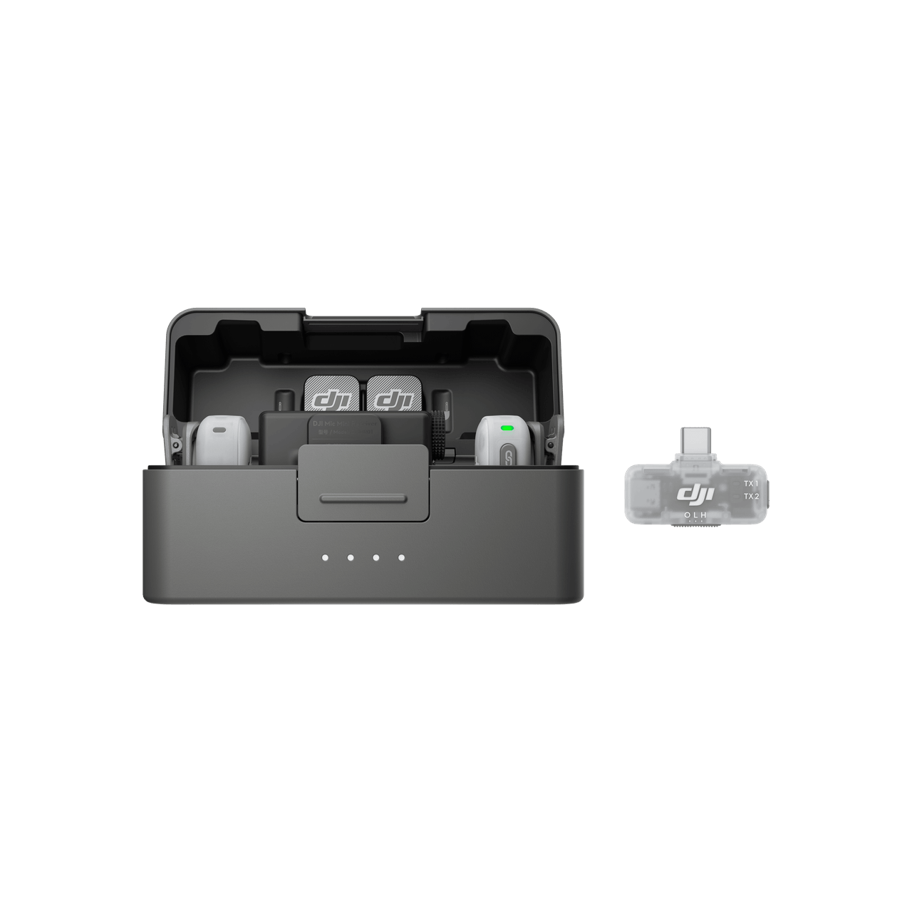 DJI MIC Mini 2 (2 TX + 1 RX + Charging Case) - ảnh chính thức DJI